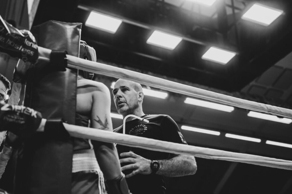 hoekgesprek tijdens een wedstrijd