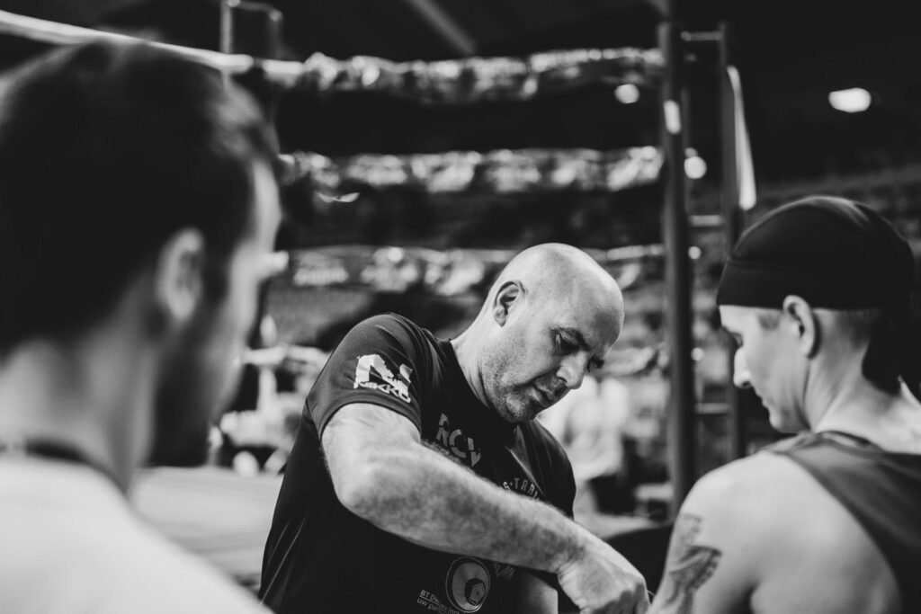 voorbereiding op de wedstrijd