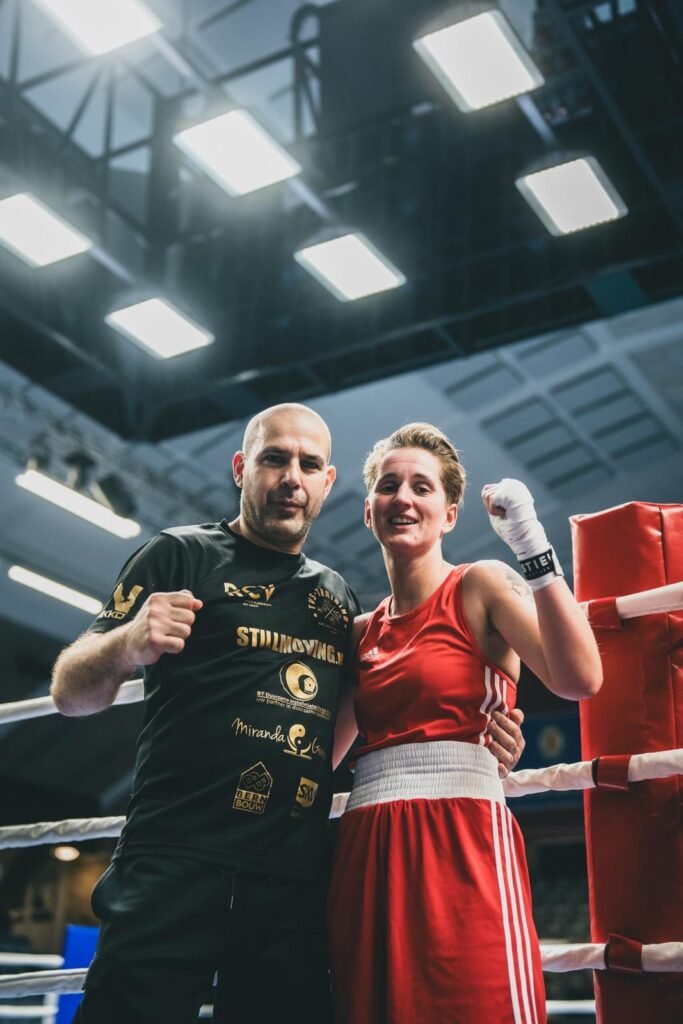 rafael met één van de boksters