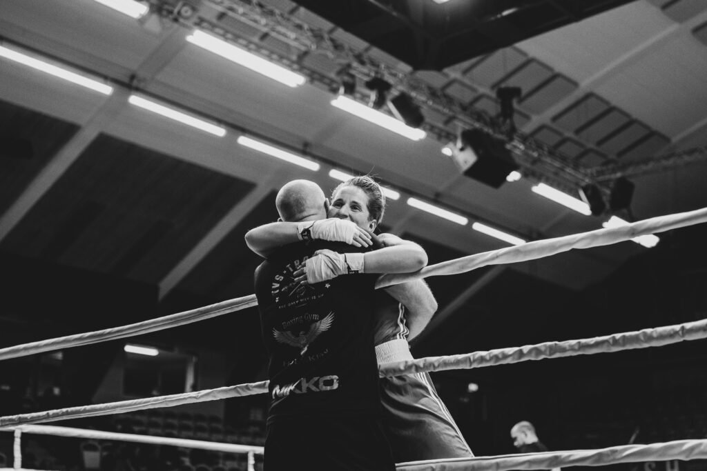 Een gewonnen wedstrijd van raaf zijn boksters